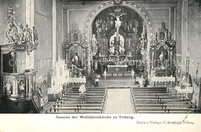 Triberg Schwarzwald Wallfahrtskirche innen