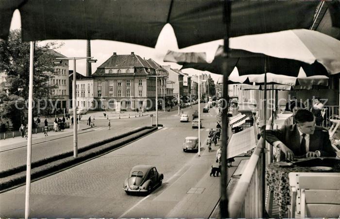 Neumuenster Schleswig-Holstein Blick vom Caf? Bracker