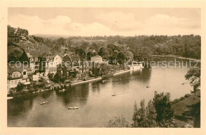 Halle Saale Cr?llwitz Saalepartie