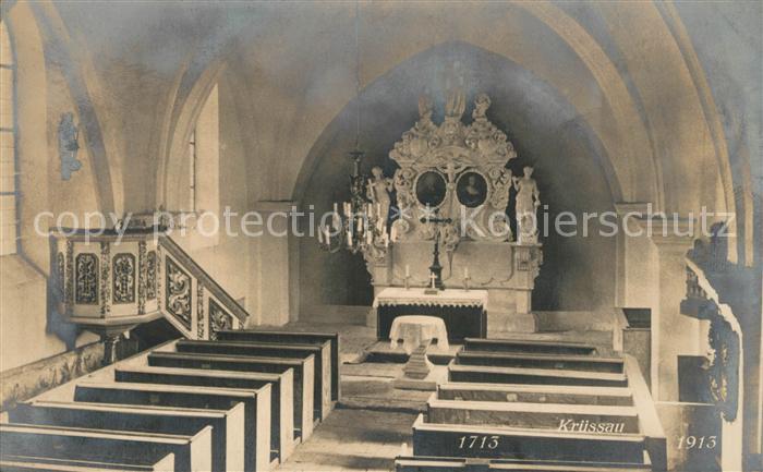 Kr?ssau Kirche innen