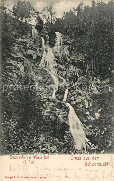 Todtnauberg Schwarzwald BW Wasserfall