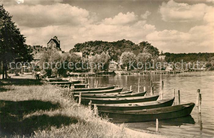Lychen Am Oberpfuhlsee Boote