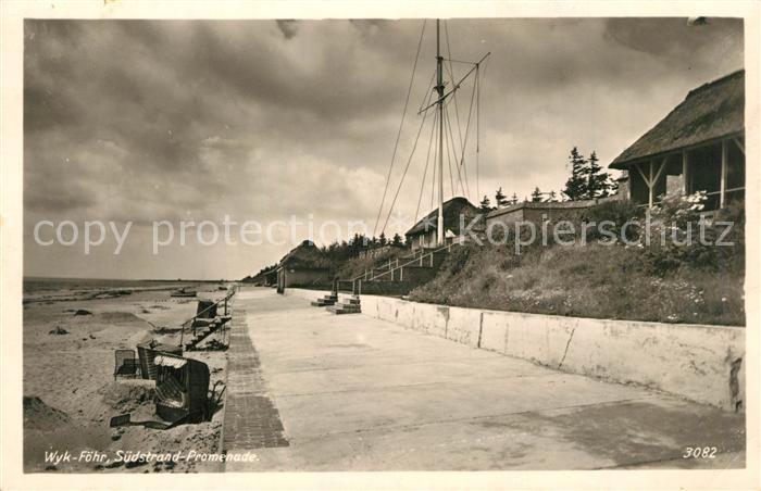 Wyk Foehr S?dstrand Promenade