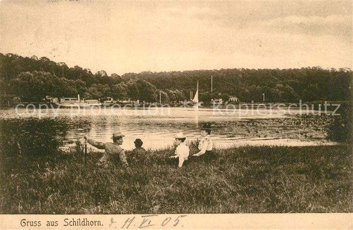 Schildhorn Grunewald CHARLOTTENBURG-WILMERSDORF BERLIN Partie am See
