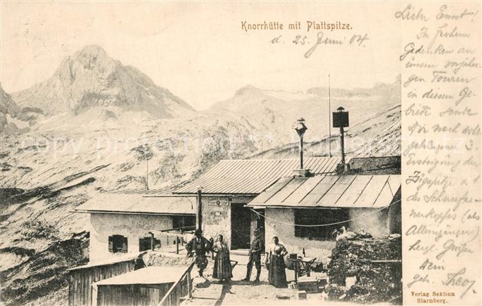 Knorrh?tte mit Plattspitze