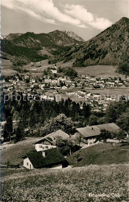 Ruhpolding Bayern mit Hochfelln