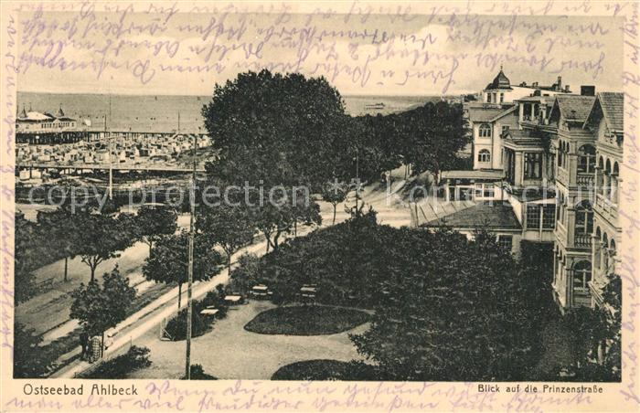 Ahlbeck Ostseebad Prinzenstrasse Strand Seebr?cke