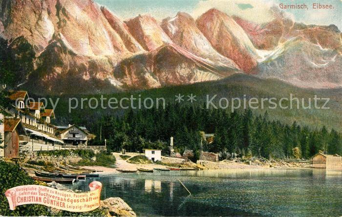 GARMISCH-PARTENKIRCHEN Bayern Eibsee mit Eibseehotel