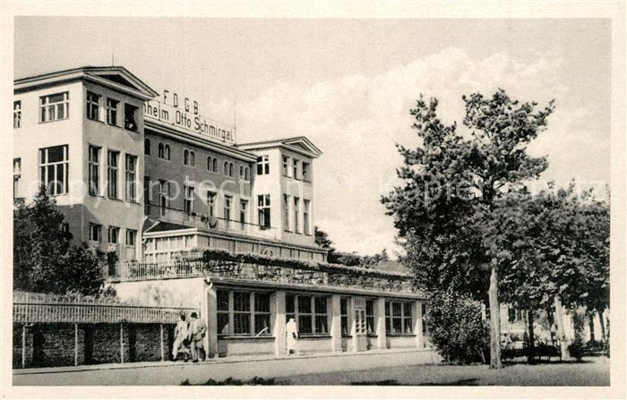 Zinnowitz Ostseebad FDGB Ferienheim Otto Schmirgal