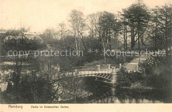 HAMBURG  CITY Partie am Botanischen Garten
