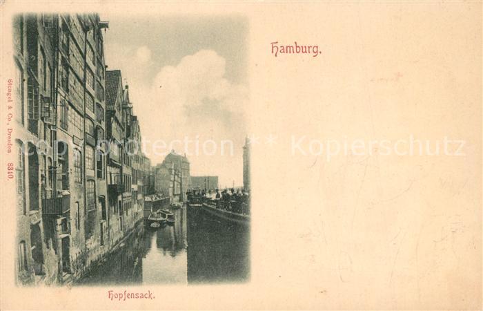 HAMBURG  CITY Hopfensack