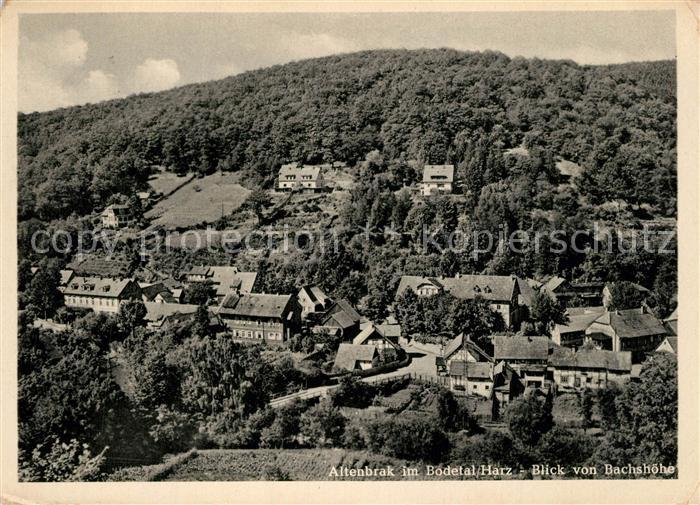 Altenbrak Harz Blick von Bachsh?he