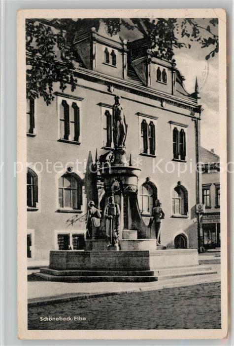 Sch?nebeck Elbe Brunnen