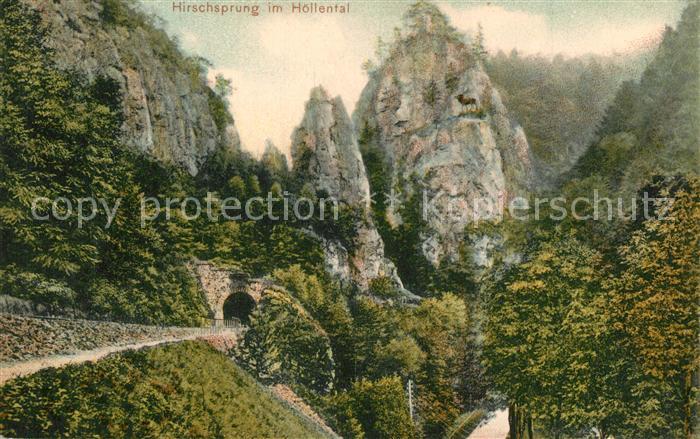 Hirschsprung Schwarzwald Höllental