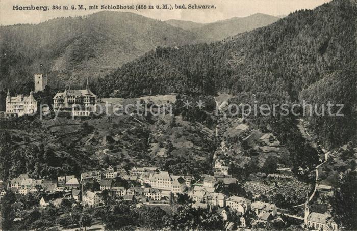 Hornberg Schwarzwald Schlosshotel Panorama