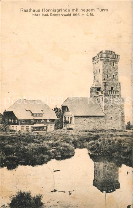 Hornisgrinde Rasthaus neuer Turm