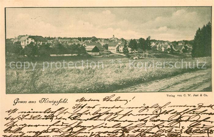 Koenigsfeld Schwarzwald Panorama