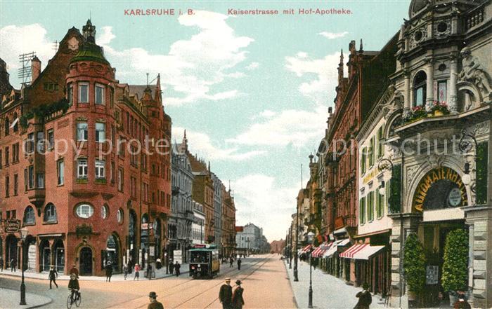 Karlsruhe Baden Kaiserstrasse Hof Apotheke