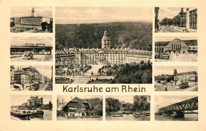 Karlsruhe Baden Stadtansichten