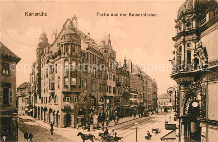 Karlsruhe Baden Kaiserstrasse