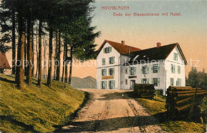 Hochblauen Ende Blauenstrasse Hotel