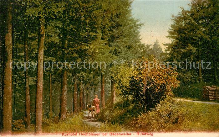 Hochblauen Kurhotel Rundweg