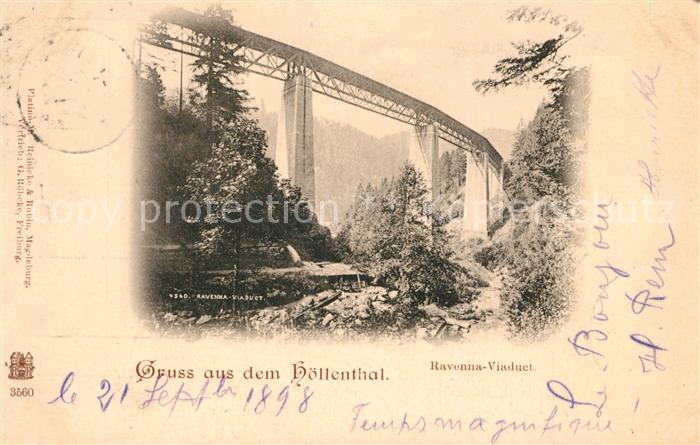 Hoellental Schwarzwald Ravenna Viadukt