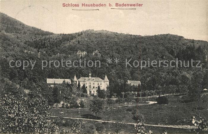 BADENWEILER BW Schloss Hausbaden