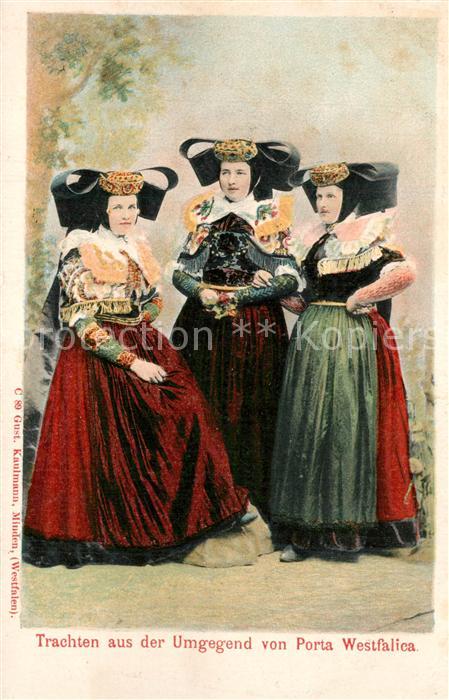 Porta Westfalica Trachten aus der Umgebung