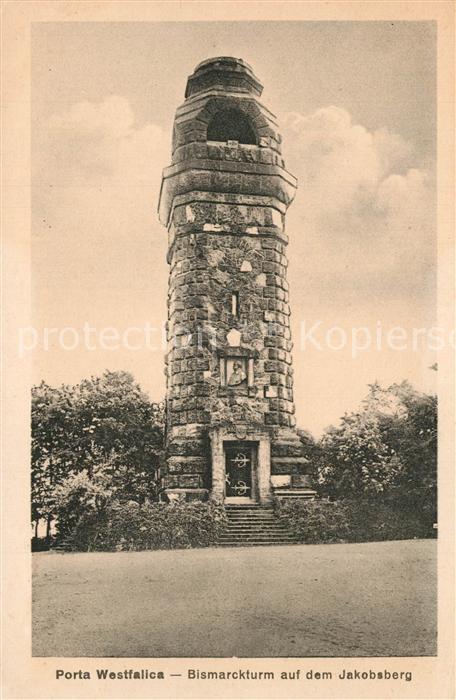 Porta Westfalica Bismarckturm Jakobsberg
