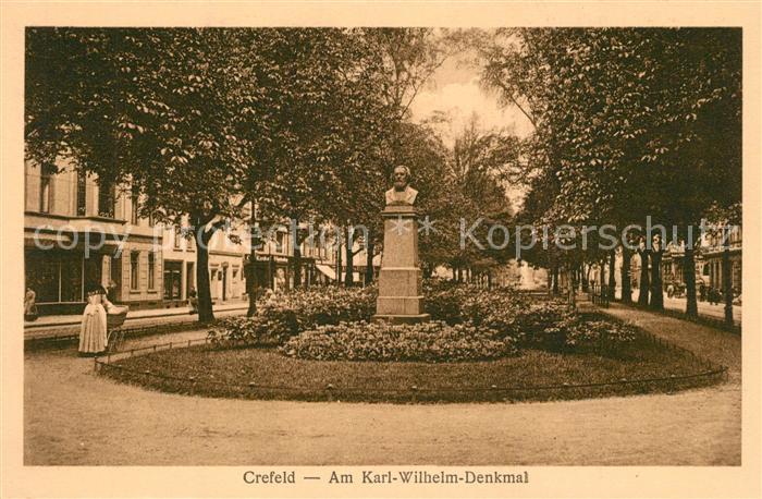 Krefeld Karl Wilhelm Denkmal