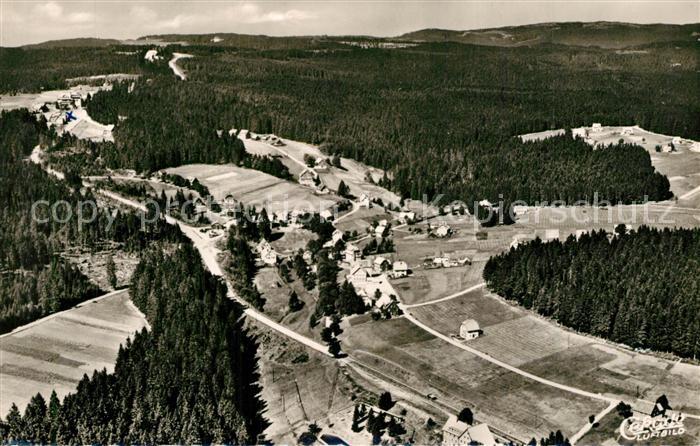 Kniebis Freudenstadt Fliegeraufnahme Hoehenhotel Kniebis Lamm Alexanderschlucht