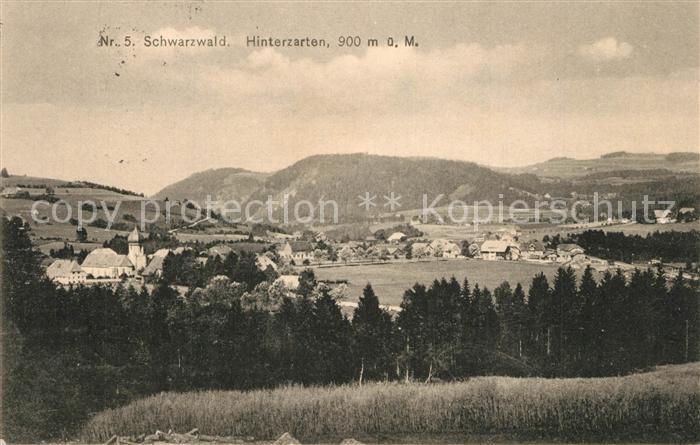 Hinterzarten Breisgau-Hochschwarzwald BW Panorama