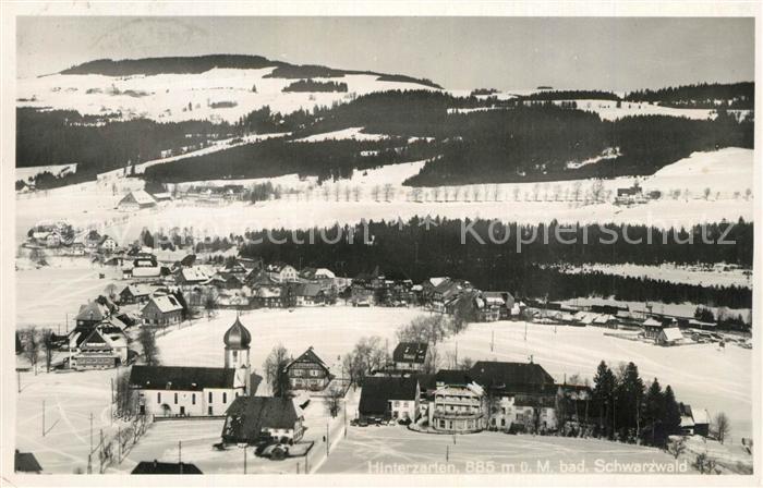 Hinterzarten Breisgau-Hochschwarzwald BW Kirche Winterlandschaft