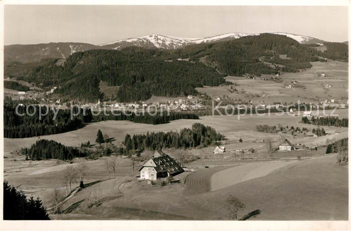 Hinterzarten Breisgau-Hochschwarzwald BW Panorama