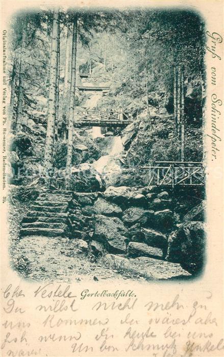 Buehlertal Gertelbach Wasserfaelle