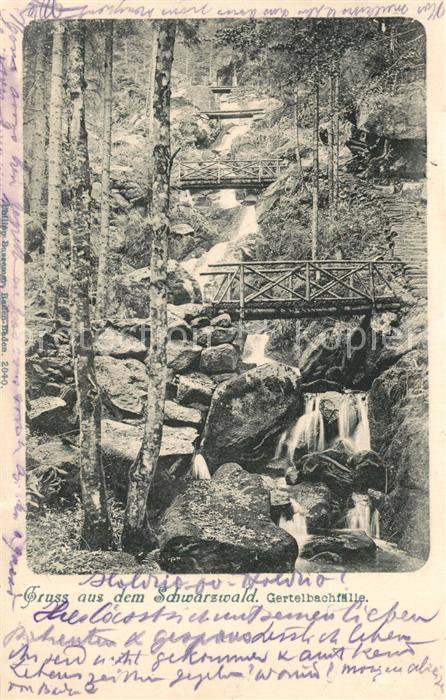 Buehlertal Gertelbachfaelle