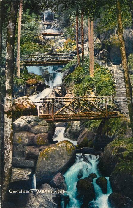 Buehlertal Gertelbach Wasserfaelle