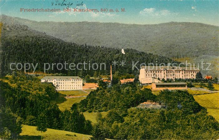 Friedrichsheim Rehaklinik Malsburg-Marzell Kandern BW Kurheime