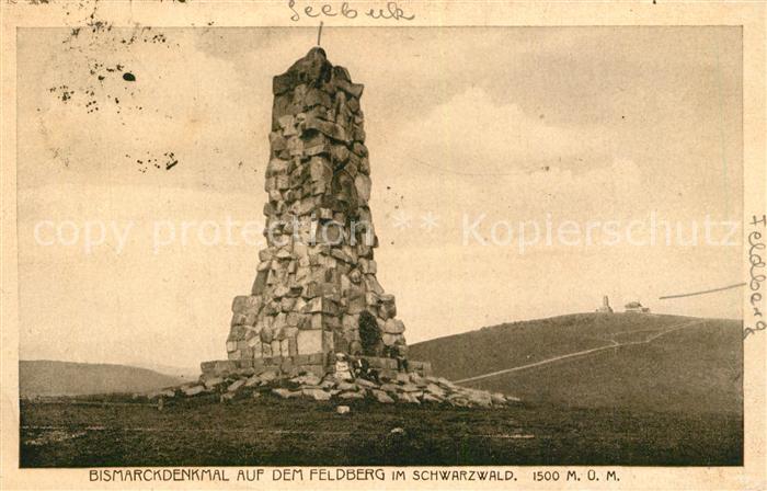 Feldberg Schwarzwald Bismarckdenkmal