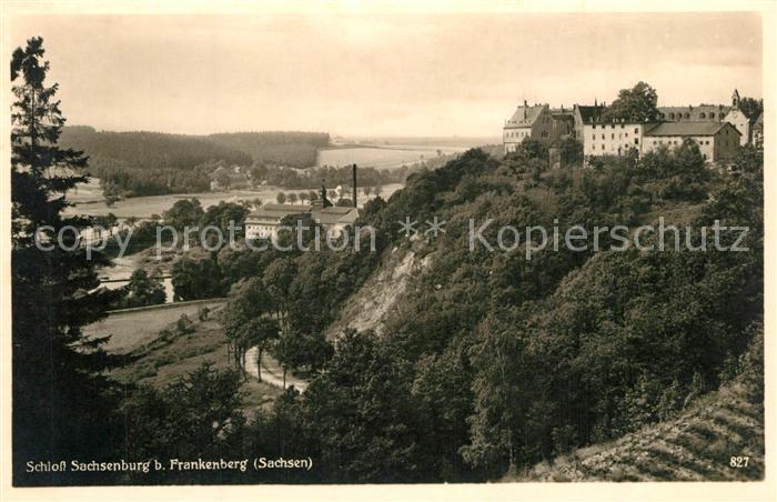 Frankenberg Sachsen Schloss Sachsenburg