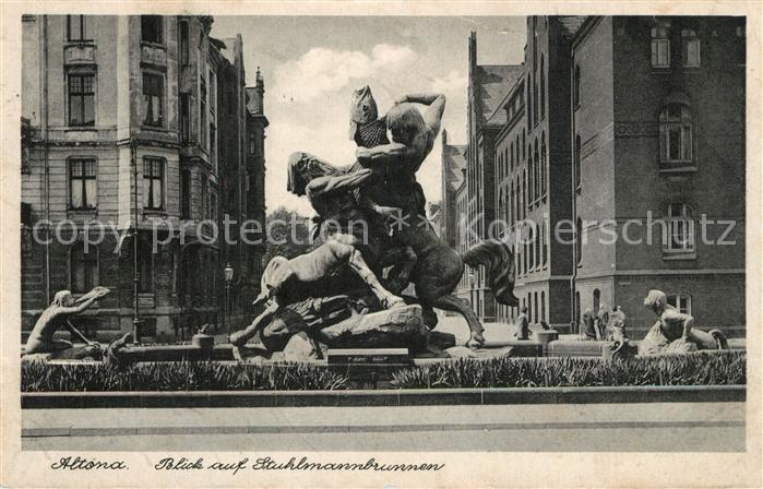 Altona Hamburg Stucklmannbrunnen