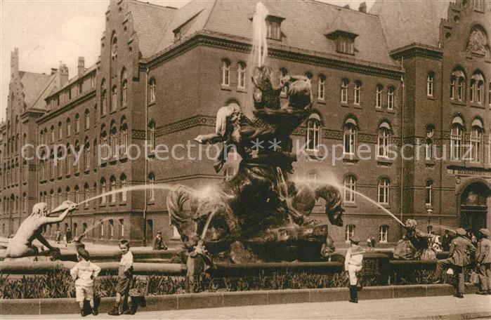 Altona Hamburg Stuhlmannbrunnen Eisenbahndirektionsgebaeude