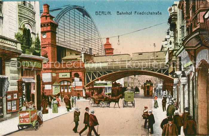 BERLIN  CITY Bahnhof Friedrichstrasse