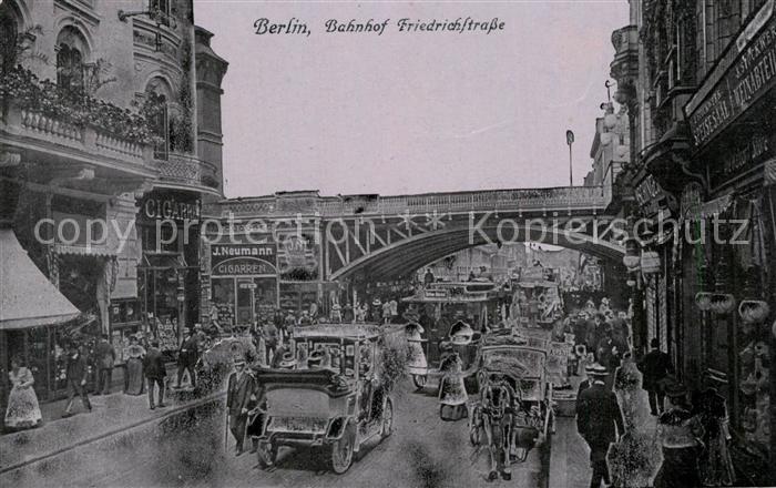 BERLIN  CITY Bahnhof Friedrichstrasse