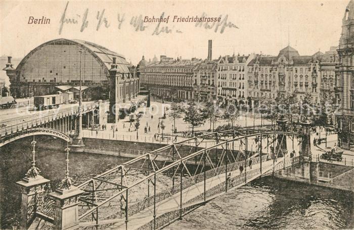 BERLIN  CITY Bahnhof Friedrichstrasse