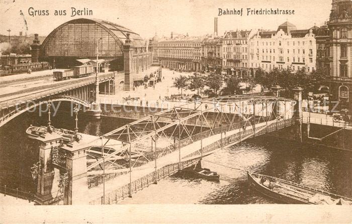 BERLIN  CITY Bahnhof Friedrichstrasse