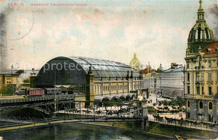 BERLIN  CITY Bahnhof Friedrichstrasse
