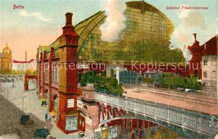 BERLIN  CITY Bahnhof Friedrichstrasse