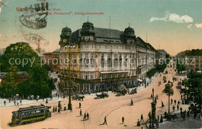 BERLIN  CITY Potsdamer Platz Hotel Der Fuerstenhof Koeniggraetzerstrasse